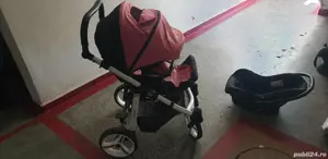 Carucior Venicci Vizanti 3 in 1 Roz.