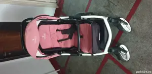 Carucior Venicci Vizanti 3 in 1 Roz. - imagine 3