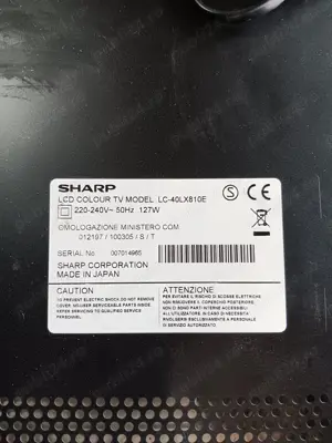 Dezmembrez tv Sharp lc-40lx810e - imagine 3