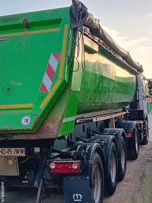 DAF xf 105 510 An fabricație 2012 si semiremorcă Meiller Kipper An 2013   - imagine 2