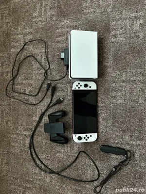 Nintendo switch oled alb