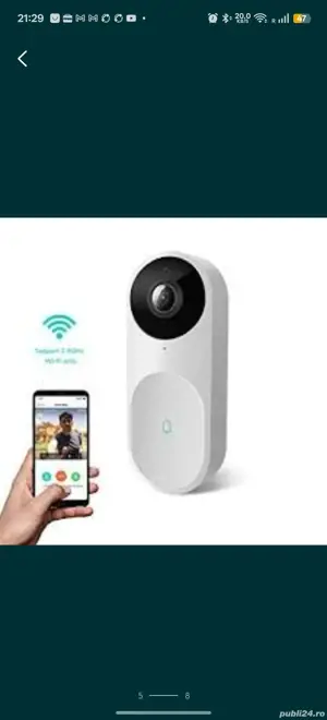 Sonerie WIFI Video Netvue Belle