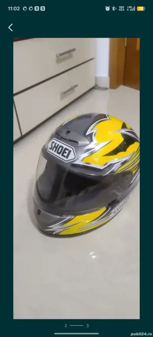 Casca Moto SHOEI masura S - imagine 2 Casca Moto SHOEI masura S - imagine 2