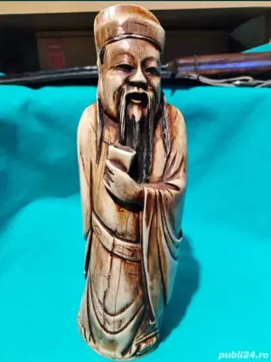 Înțelept dinastia Qing, din rășină 