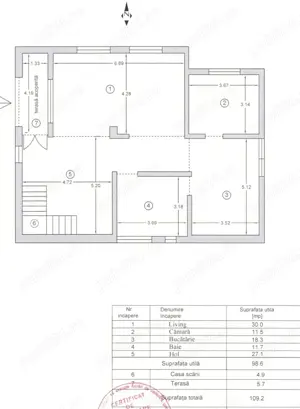 Casă cu teren 3500 mp la 11 km de Pitești  - imagine 4