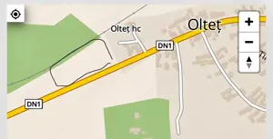 Teren DN1 20 km Fagaras-Sibiu