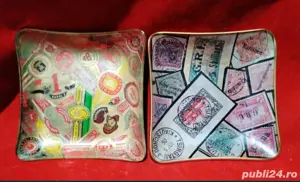 Doua scrumiere franceze de trabuc