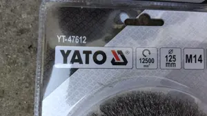 Perie circulară din sârmă pt flex 100mm -115 mm- 125 mm  Vorel si Yato - imagine 3