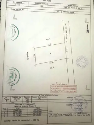 Loturi teren 590 mp - Vanatori, jud Galati,  43 mp negociabil - imagine 9