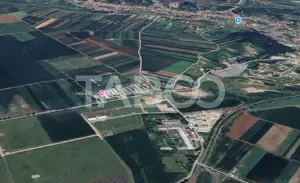 Teren de vanzare 1722 mp zona industriala constructie hala Ocna Sibiu