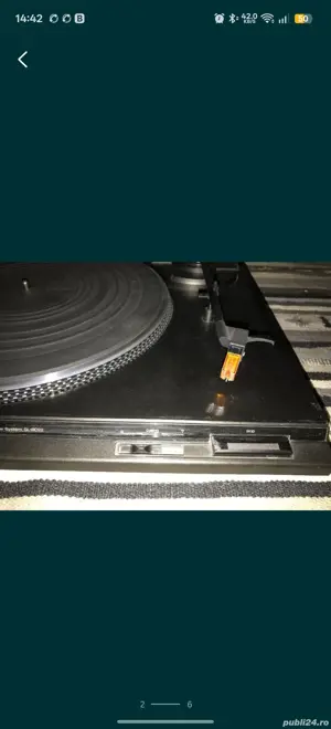 Pick-up Technics SL-BD22 impecabil estetic si functional - imagine 4