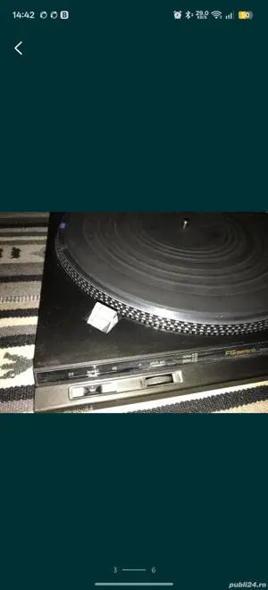 Pick-up Technics SL-BD22 impecabil estetic si functional - imagine 3