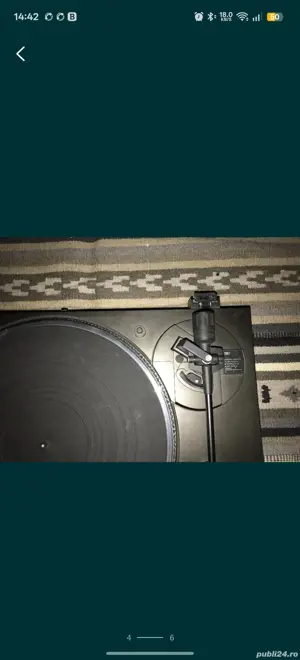 Pick-up Technics SL-BD22 impecabil estetic si functional - imagine 5