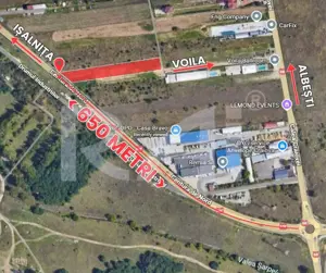 Teren Centura Nord | Giratoriu Albesti | INTRAVILAN | 39 €/ mp | 31 m front |