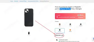 Huse originale Apple iPhone 14 Plus, MagSafe.(Super Ofertă). - imagine 4