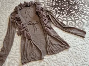 Trenci, bluza, pulovar dama, marimea S M capuccino - imagine 5