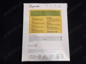 Bluza cu nasturi, sfeter, pulover, marimea L dama, verde fistic - imagine 3