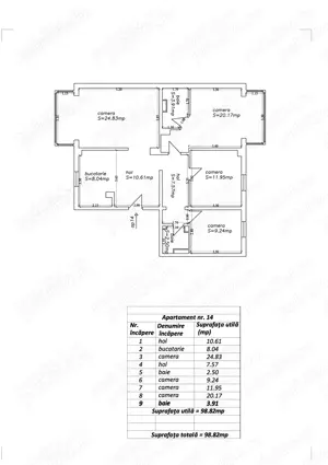Proprietar vand apartament cu 4 camere in Timisoara, zona Steaua - imagine 10