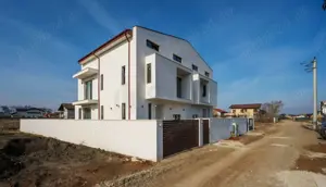 Vila padure Ghermanesti-tip Duplex pereti individuali, P+1 +M-240 mp - imagine 2