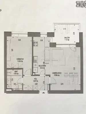 Vand apartament Nusco City faza 2 - imagine 2