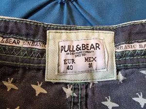 Blugi scurti barbati, Pull&Bear, marimea M - imagine 3