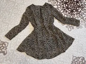 Rochita Mango, rochie animal print marimea M - imagine 2