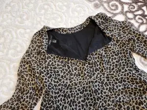 Rochita Mango, rochie animal print marimea M - imagine 5