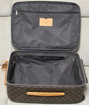 geanta de calatorie Louis Vuitton maro, originala - imagine 2