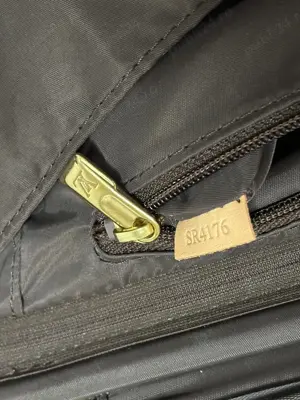 geanta de calatorie Louis Vuitton maro, originala - imagine 5