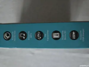 handsfree bluetooth FM transmitter cu USB pt auto - imagine 2