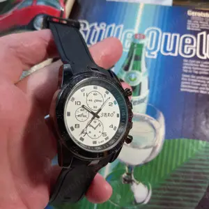 ceas sport SBAO S-453, bărbătesc, analog, curea silicon, nepurtat