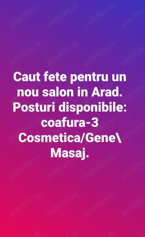 Loc de munca cosmetica