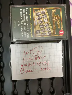 lot 7 casete audio muzica clasica 13 casete 