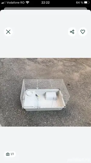 Cușcă pentru iepuri mijloci