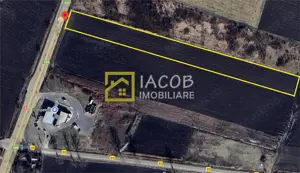 Teren intravilan, 8333 mp, la E85, comuna Secuienii Noi, jud. Neamt