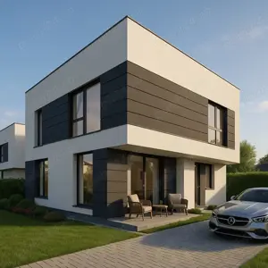 Casă noua P+1 Otopeni Central, 136 mp, 3 dormitoare, curte, parcare, incalzire in pardoseala