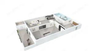 Apartament de vanzare in Sibiu - 2 camere - bloc nou, cu lift - imagine 3