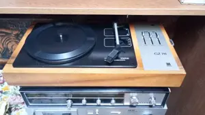 Linie audio HIFi vintage dublu deck Pioneer amplificator tuner statie Electromures pick-up Tesla - imagine 2