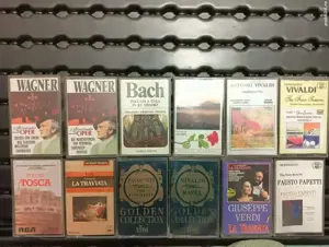 lot 3 casete audio muzica clasica ,,Wagner,,10bucati