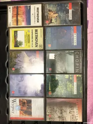 lot 1,,BEETHOVEN ,,Casete audio cu muzica clasica 10bucati - imagine 5