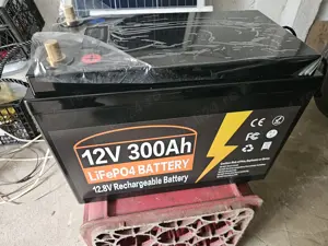 Baterie LiFePO4 12V 300Ah Acumulator camper barca NOU rulota camper - imagine 3