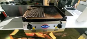 Gratar electric cu placa din fonta