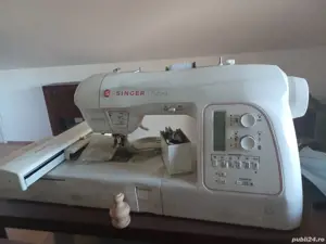 Mașină de cusut și brodat Singer Futura XL-580, completă, stare foarte bună - imagine 5
