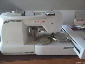 Mașină de cusut și brodat Singer Futura XL-580, completă, stare foarte bună - imagine 4