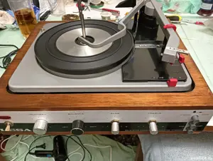 pikup automatic ,stereo ,turatii,16,33,45,si 78 LENSA.  Cu amplificare! - imagine 3