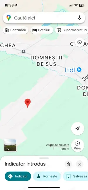 Vand teren intravilan 1000 mp in Teghes - imagine 4