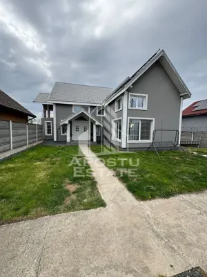 Casa Smart cu 5 camere, panouri fotovoltaice, in Sanmihaiu Roman