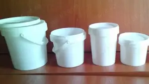 Galeti 1kg cu capac din plastic