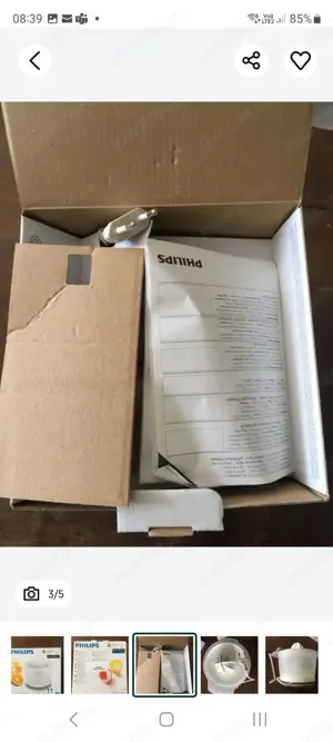 storcator citrice Philips Daily Collection - imagine 3