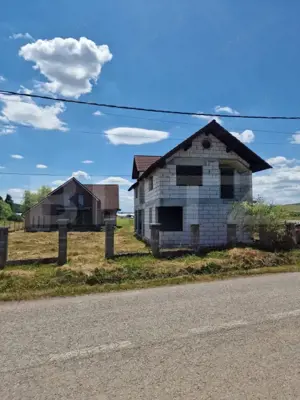 Casa noua, semifinisata, 56 ari teren, zona de exterior Est ( 10 km) - imagine 4